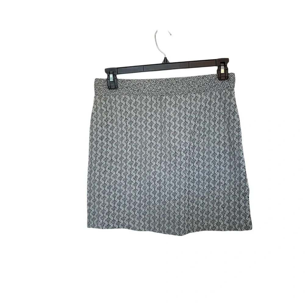 NWT Loft Cotton Blend Print Drawstring Mini Skirt Size Small